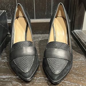 SAKS Fifth Avenue black “Aileen” Pumps 8M